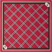 Esarfe Silk check Scarf Femei