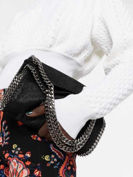 Genti de mana Stella McCartney Falabella mini Tote Handbag BLACK Femei (BM 18393598) 3