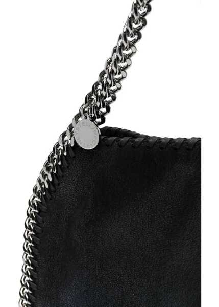 Genti de mana Stella McCartney Falabella mini Tote Handbag BLACK Femei (BM 18393598) 5