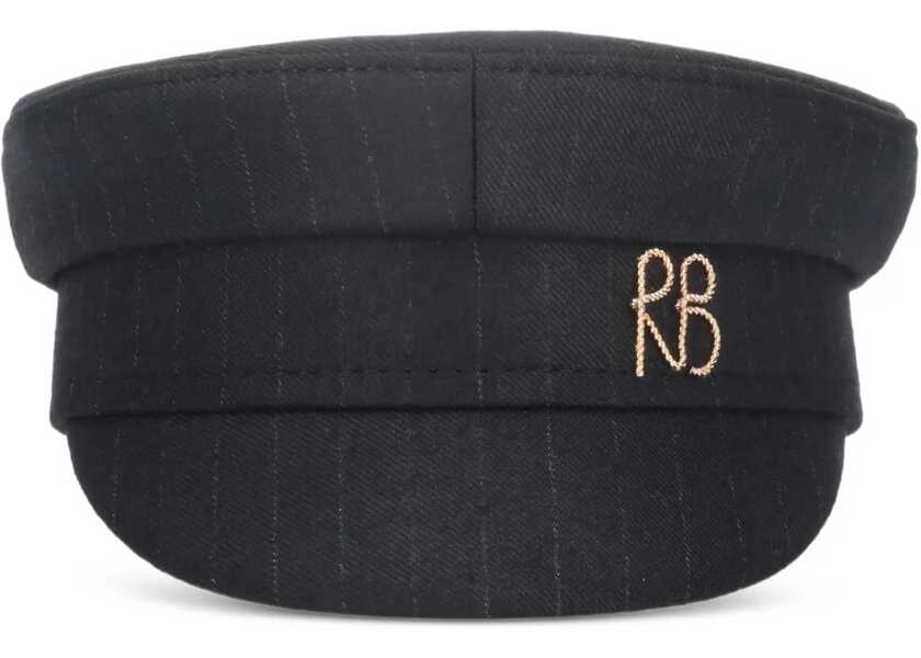 Palarii RUSLAN BAGINSKIY Baker Boy Hat BLACK Femei (BM 18393823) 1