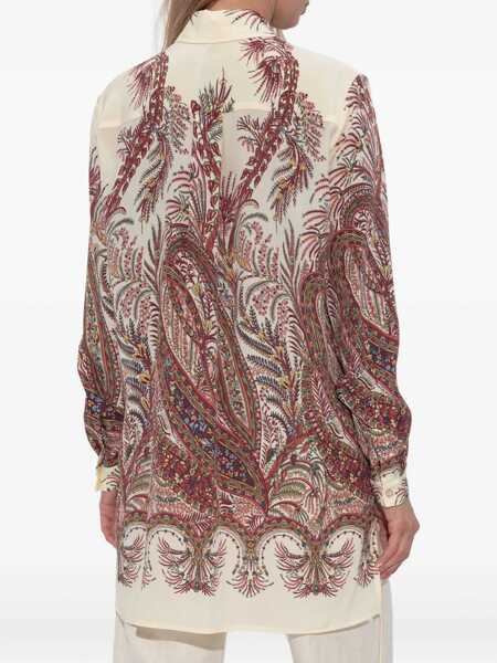 Camasi casual ETRO Paisley print Shirt X0801 Femei (BM 18393883) 4