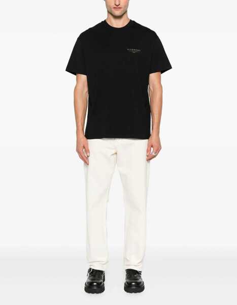 Tricouri Givenchy Regular Fit T-Shirt BLACK Barbati (BM 18393952) 2