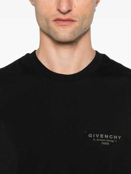 Tricouri Givenchy Regular Fit T-Shirt BLACK Barbati (BM 18393952) 4