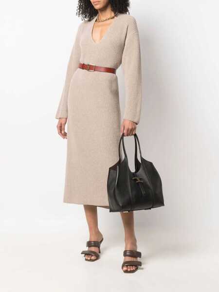 Genti de umar TODS Borsa Tote T Timeless BLACK Femei (BM 18393955) 2