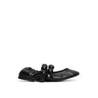 Pantofi fara toc Alaia Sphere Leather Mary Jane Flats Femei