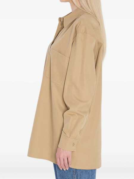 Camasi THE ROW Tansy Shirt BEIGE Femei (BM 18393988) 3