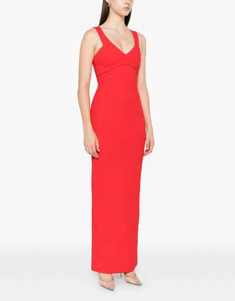 Rochii elegante SOLACE LONDON Nalani Maxi Dress RED Femei (BM 18394033) 3
