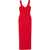 SOLACE LONDON Nalani Maxi Dress RED