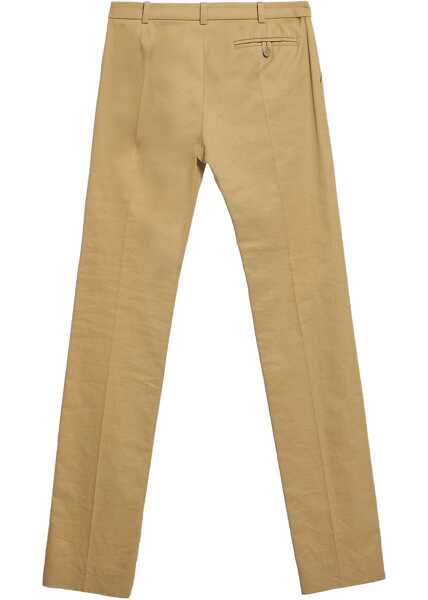 Pantaloni casual Balenciaga Slim Trousers BEIGE Femei (BM 18394036) 2