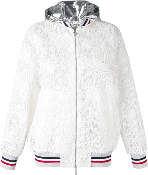 Bomber jacket Moncler Gamme Rouge Macram Jacket WHITE Femei (BM 18394042) 1