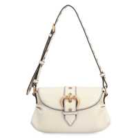 Genti de umar Pinko Jolene Piccola Leather Shoulder Bag Femei