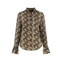Camasi Nili Lotan Printed Silk Shirt Femei