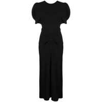 Rochii Victoria Beckham Gathered Midi Dress Femei