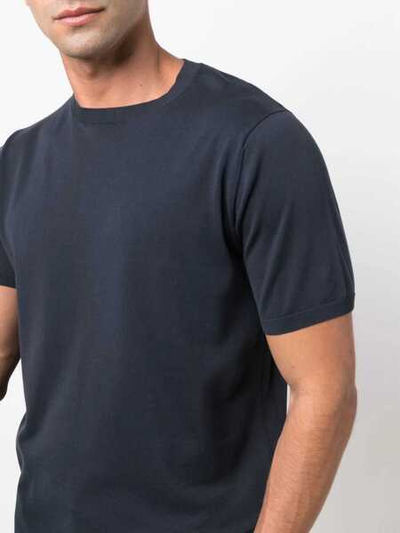 Topuri Aspesi Aspesi T-Shirts BLUE Barbati (BM 18394875) 5