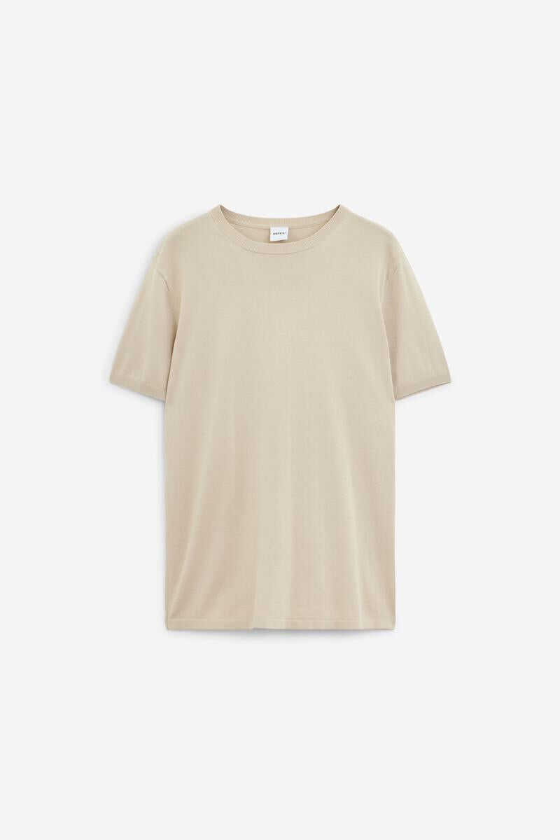 Topuri Aspesi Aspesi T-Shirts Beige Barbati (BM 18394884) 1