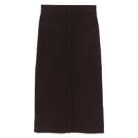 Fuste Victoria Beckham 'Bottoni' Midi Skirt Femei