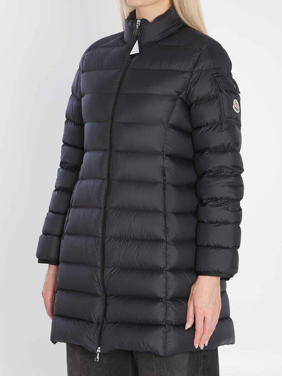 Geci Moncler Midi Igesse Puffer Jacket Black Femei (BM 18395007) 2