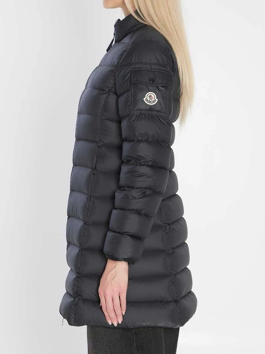Geci Moncler Midi Igesse Puffer Jacket Black Femei (BM 18395007) 3