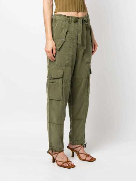 Tricouri Polo Ralph Lauren Polo Ralph Lauren Cargo Trousers GREEN Femei (BM 18395325) 3