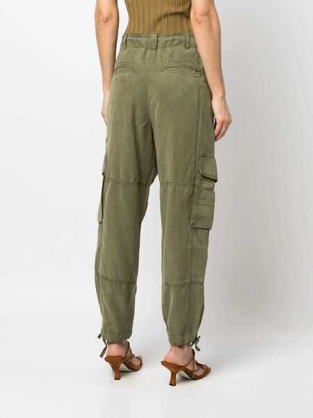 Tricouri Polo Ralph Lauren Polo Ralph Lauren Cargo Trousers GREEN Femei (BM 18395325) 4
