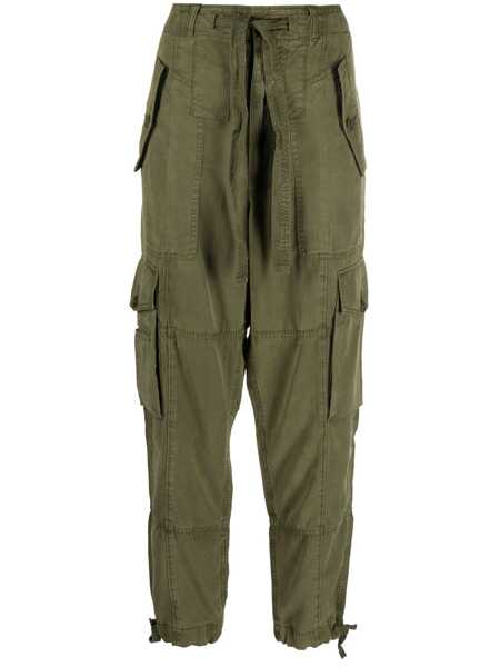 Tricouri Polo Ralph Lauren Polo Ralph Lauren Cargo Trousers GREEN Femei (BM 18395325) 1