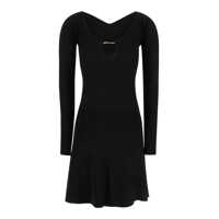 Rochii Black 'La Mini Robe Pralu' Mini Dress In Viscose Woman Femei