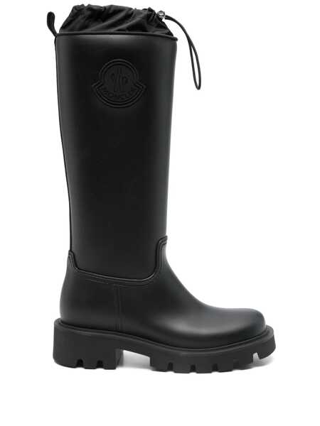Pantofi cu toc Moncler Moncler Kickstream High Rain Boots Black Femei (BM 18395700) 1