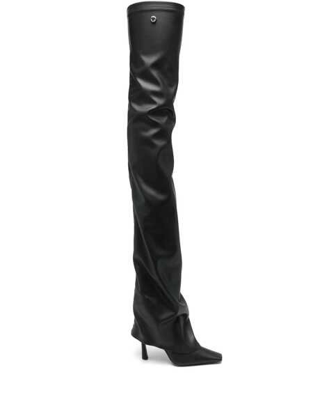 Pantofi cu toc THE ATTICO The Attico Robin Otk Thigh High Boots Black Femei (BM 18395739) 1