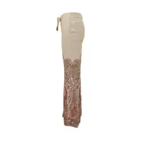 Pantaloni casual ZIMMERMANN Dama - Pantaloni casual ZIMMERMANN Zimmermann Rhiannon Flare Pant Beige Femei (BM 18395994) - B-mall.ro