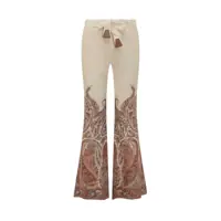 Pantaloni casual Zimmermann Rhiannon Flare Pant Femei