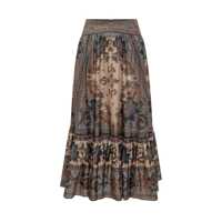 Fuste Zimmermann Ascension Midi Skirt Femei
