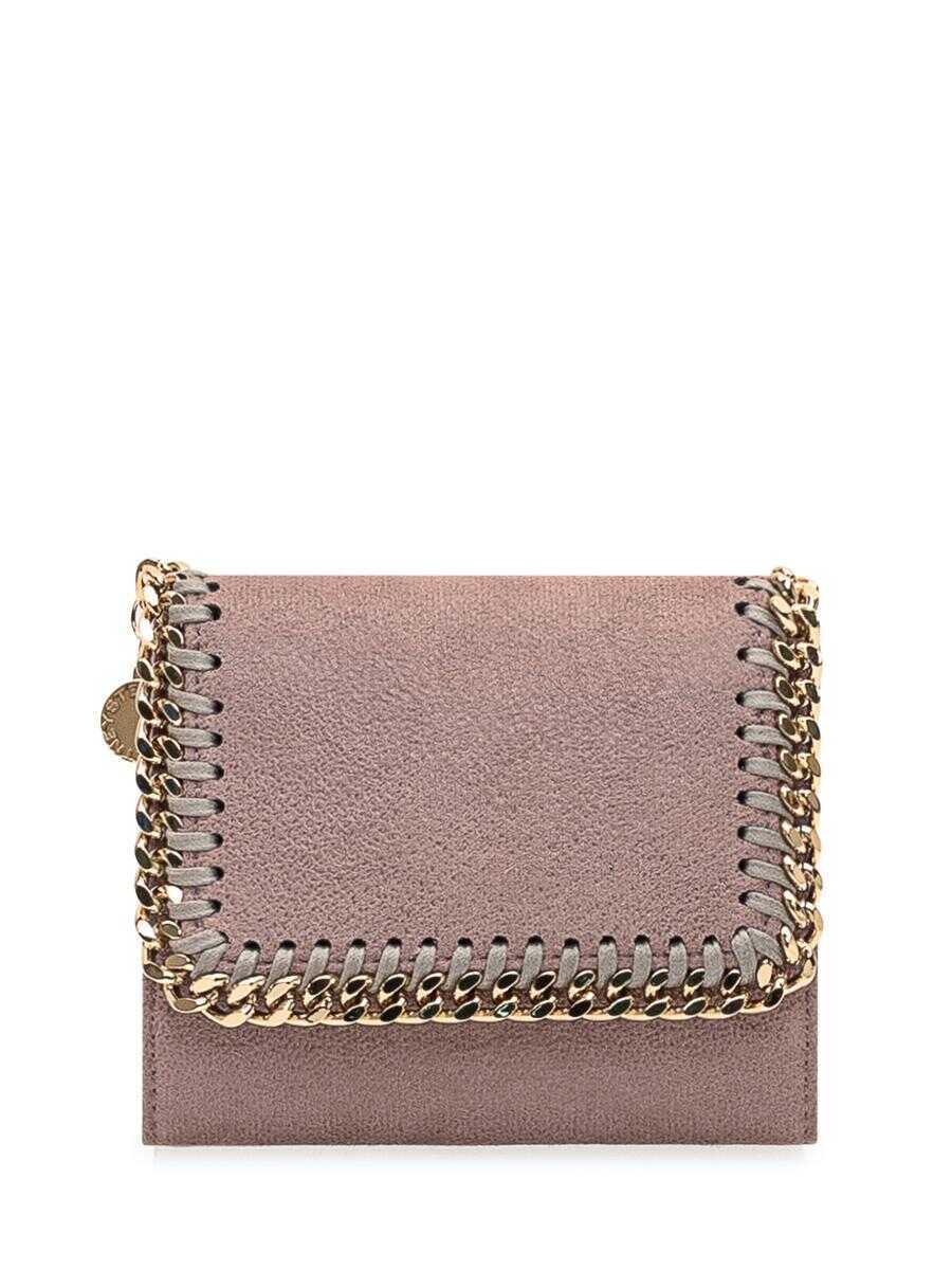 Portofele Stella McCartney Stella McCartney Falabella Small Wallet BROWN Femei (BM 18396204) 1