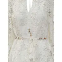 Rochii ZIMMERMANN Dama - Rochii ZIMMERMANN Zimmermann Coco Midi Dress WHITE Femei (BM 18396210) - B-mall.ro