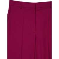 Pantaloni casual Stella McCartney Dama - Pantaloni casual Stella McCartney Stella McCartney Flannel Loose Trouser RED Femei (BM 18396426) - B-mall.ro