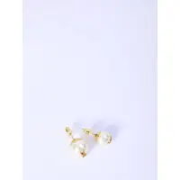 Bijuterii Saint Laurent Dama - Cercei Saint Laurent Cassandre Asymmetrical Earrings WHITE Femei (BM 18397104) - B-mall.ro
