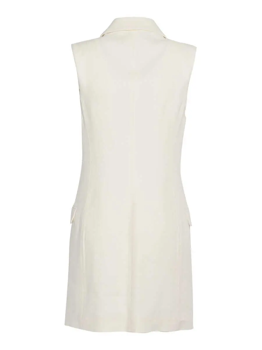 Rochii Elisabetta Franchi Elisabetta Franchi Midi Dress WHITE Femei (BM 18397260) 2