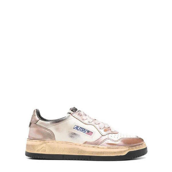 Sneakers AUTRY Autry Sup Vint Low Wom LT WHT/PC/GR Femei (BM 18397512) 1