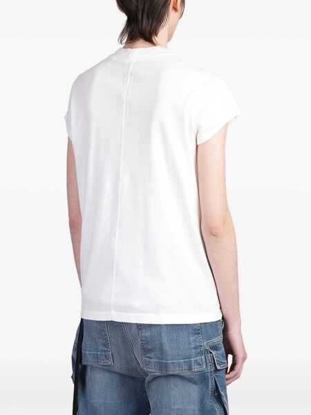 Topuri Rick Owens Rick Owens Small Level T MILK/BLACK Femei (BM 18398004) 4