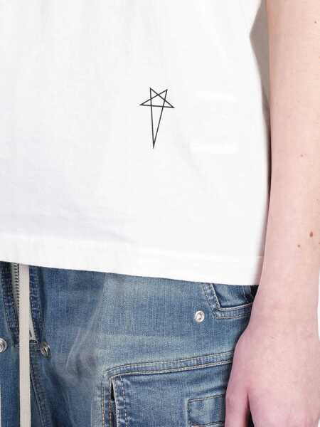 Topuri Rick Owens Rick Owens Small Level T MILK/BLACK Femei (BM 18398004) 5