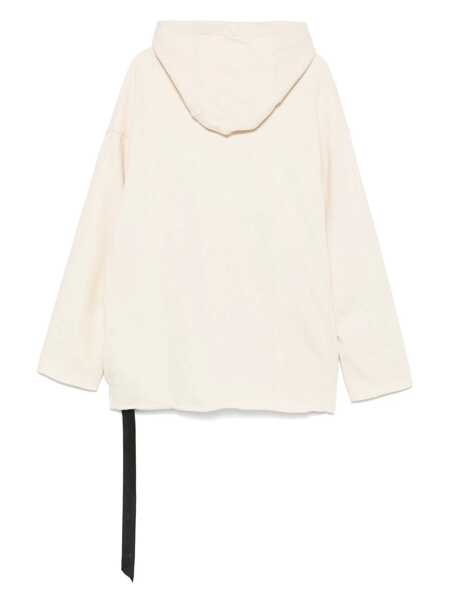 Bluze de trening Rick Owens Rick Owens Peter Hoodie NATURAL/PEARL Femei (BM 18398010) 2