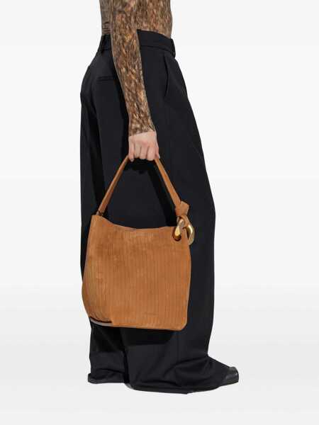 Genti de mana JW Anderson JW Anderson Corner Bucket BROWN Femei (BM 18398607) 2