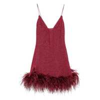 Rochii OSEREE Oséree Lumiere Plumage Short Dress Clothing