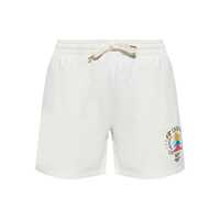Pantaloni Casablanca Cotton Shorts With Logo Barbati