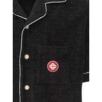 Camasi Casablanca pentru Barbati - Camasi Casablanca Casablanca Casablanca Shirt Black Barbati (BM 18399222) - B-mall.ro