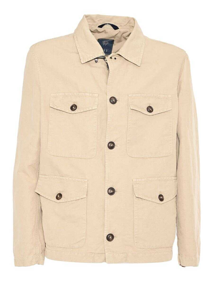 Geci Fay Fay Jacket Beige Barbati (BM 18399312) 1
