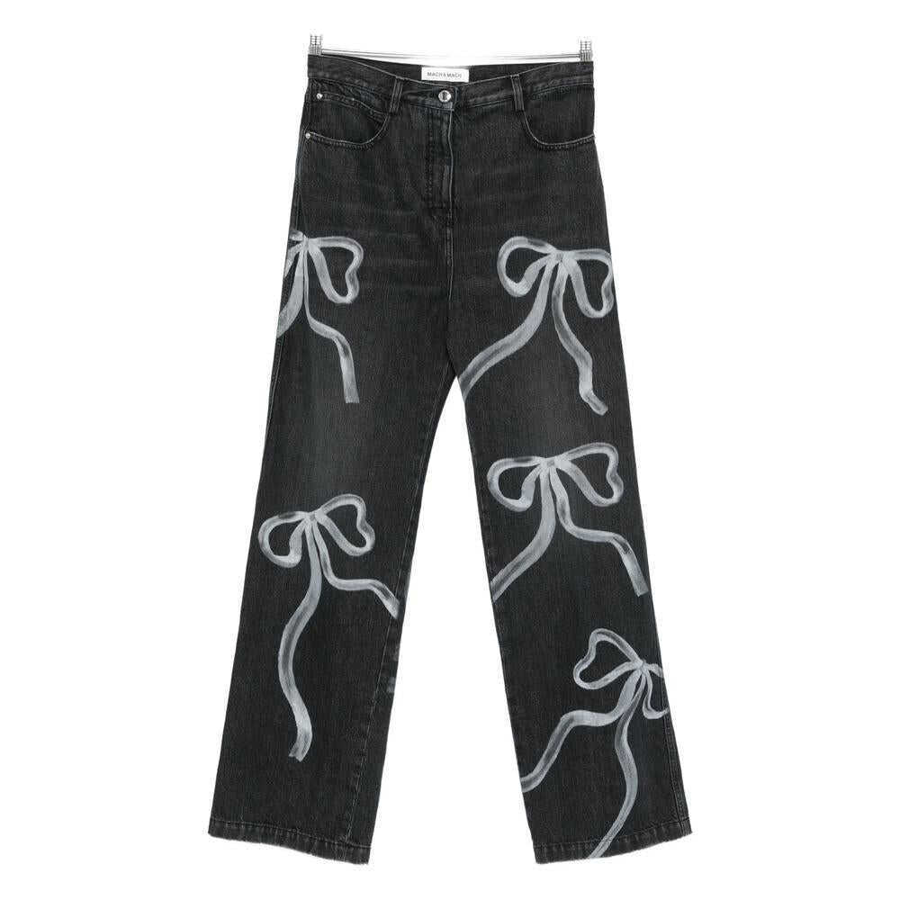 Blugi MACH & MACH Mach & Mach Denim Black Femei (BM 18399405) 1