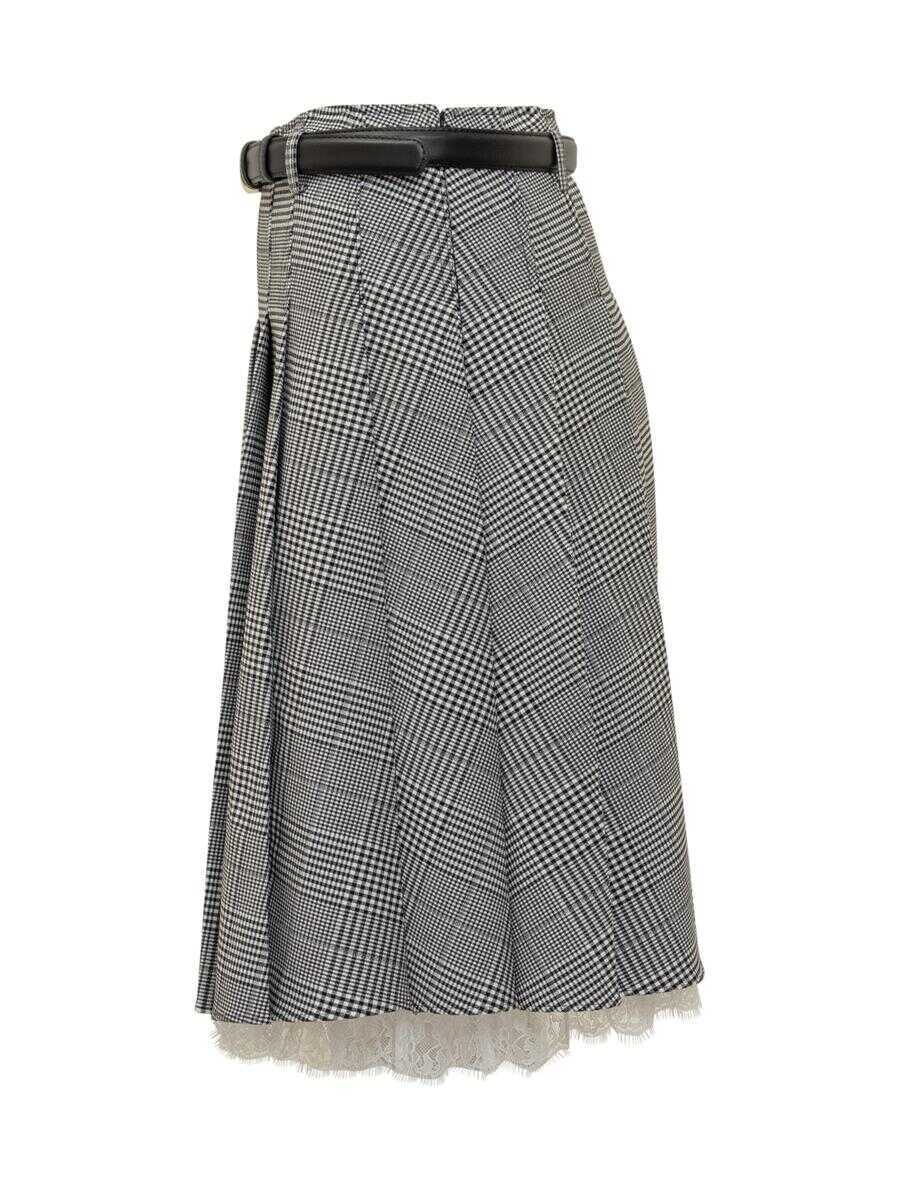 Fuste Self-Portrait Self-Portrait Self-Portrait Skirt Black Femei (BM 18399483) 3
