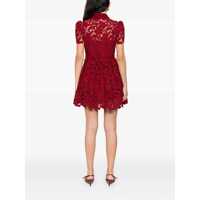Rochii Self-Portrait Dama - Rochii Self-Portrait Self-Portrait Collared Mini Dress RED Femei (BM 18399489) - B-mall.ro