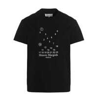 Tricouri Maison Margiela Logo Embroidery T-Shirt Barbati