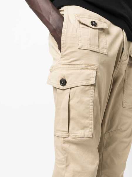 Pantaloni DSQUARED2 DSQUARED2 Beige Cargo Pants Beige Barbati (BM 18399810) 5